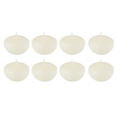 10 Pièces Bougies Flottantes Bianca 5 Cm - Décoration Élégante Pour Table Et Événements