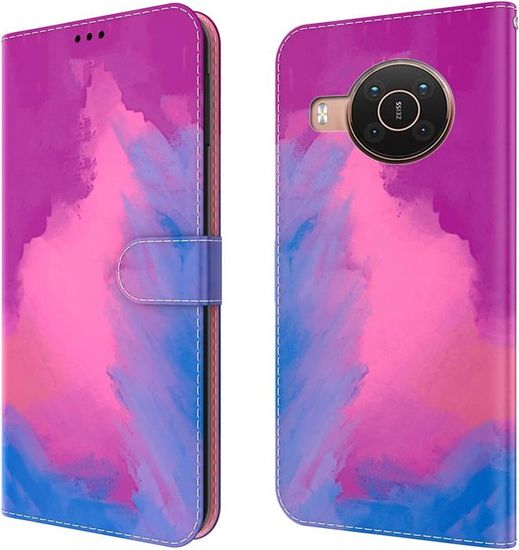 Étui Portefeuille Pour Nokia X10 - Housse Rabat Avec 7 Emplacements Cartes - Similicuir Marron
