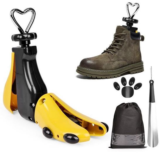 Extenseur De Chaussures Universel - Ajuste Longueur Et Largeur, Pour Pieds Larges Ou Chaussures Serrées, Tailles 37-43 - 7