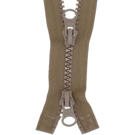 FIM Fermeture Éclair Réversible Avec Dents N° 5 En Plastique - Fermeture Séparable Pour Vestes