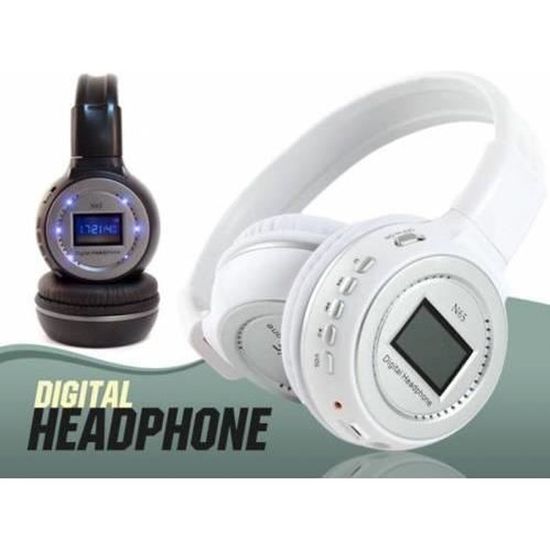 Casque avec lecteur mp3 intégré Clearance