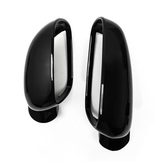 Couvercle De Rétroviseur Latéral Pour Renault Clio 4 (2012-2019) - Noir - En ABS, Installation Facile - Right/Left Disponible