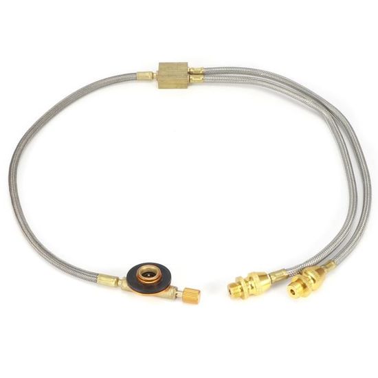 Cikonielf Gas Stove Hose Adapter, Adapter Hose, Outdoor Hose Adapter for Camping Desktop