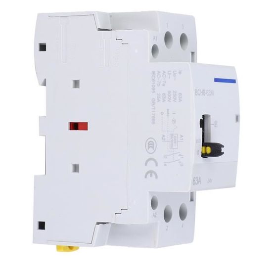 2P 25A Rail DIN Ménage AC Contacteur avec Interrupteur de Commande Manuel Ménage AC Contacteur pour Bâtiment (2NO),A 2P 25A Rail DIN Ménage AC Contacteur avec Interrupteur de Commande Manuel Ménage AC Contacteur pour Bâtiment (2NO),A