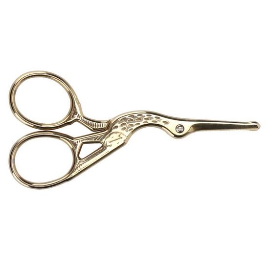 Ciseaux de couture vintage, ciseaux à broderie en forme d'oiseau, ciseaux de point de croix, ciseaux pour sourcils et poils de nez - Chine Ciseaux de couture de petite taille et ciseaux