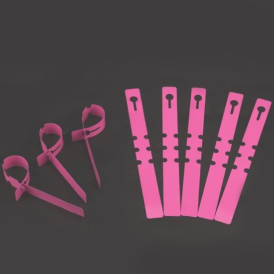 100 Pièces D'étiquettes De Plantes En Forme De T Blanches, Marqueurs