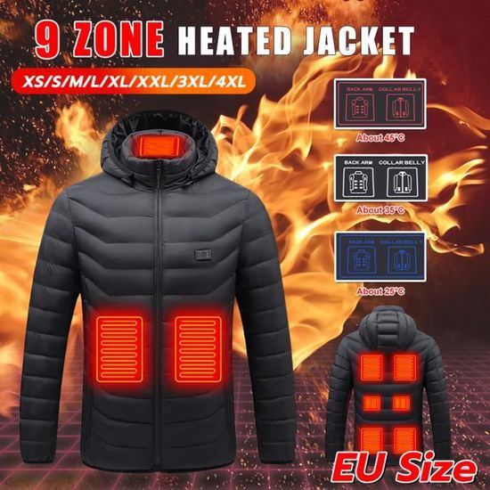 Manteau hotsell chauffant moto