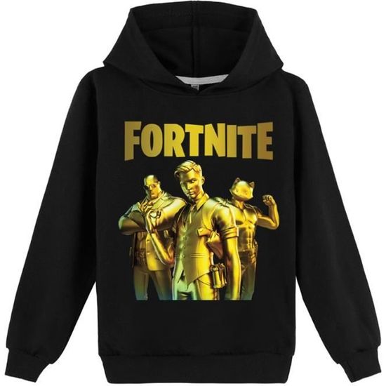 Sweat Capuche Fortnite Enfant Sweatshirt Hoodie Automne Manche