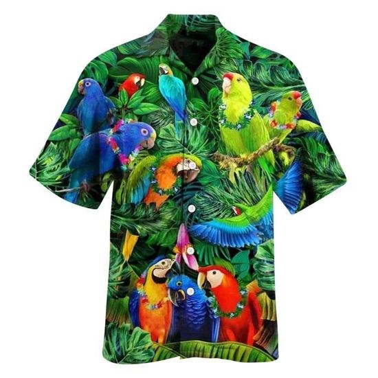 Chemise Hawaïenne Homme Humour - Manches Courtes Imprimé 3D Funky Pour été, Plage Et Fête