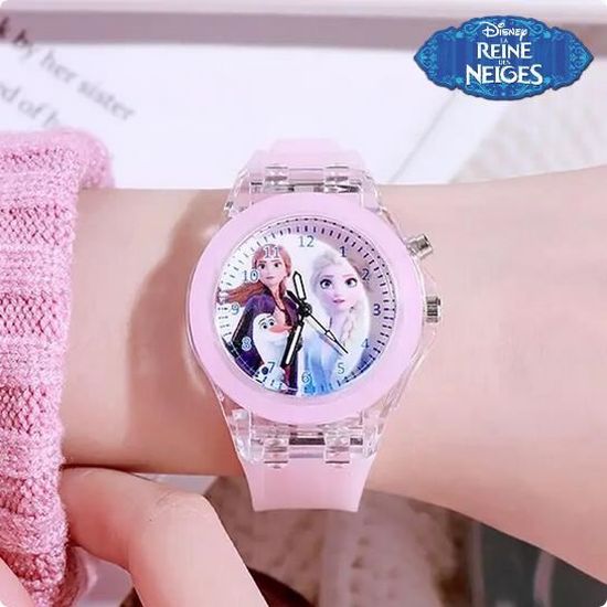 Montre Interactive Elsa - La Reine Des Neiges 2 - Jeu éducatif Pour Enfant - Neuf