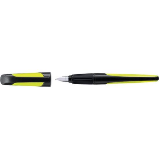 STABILO EASYbuddy Twilight Sky - Stylo Plume Ergonomique Pour Enfants, Plume M, Bleu Nuit-citron Vert, Rechargeable