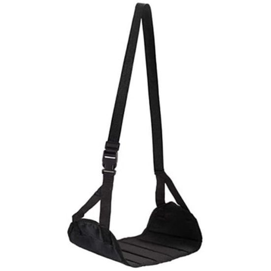 Repose-pieds Avion 2 En 1 - Hamac Portable Avec Sac - Confort Vol Long Courrier