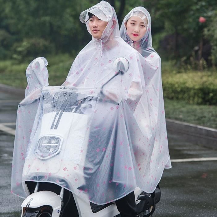 Imperm able Transparent pour v lo et Moto imperm able coupe vent