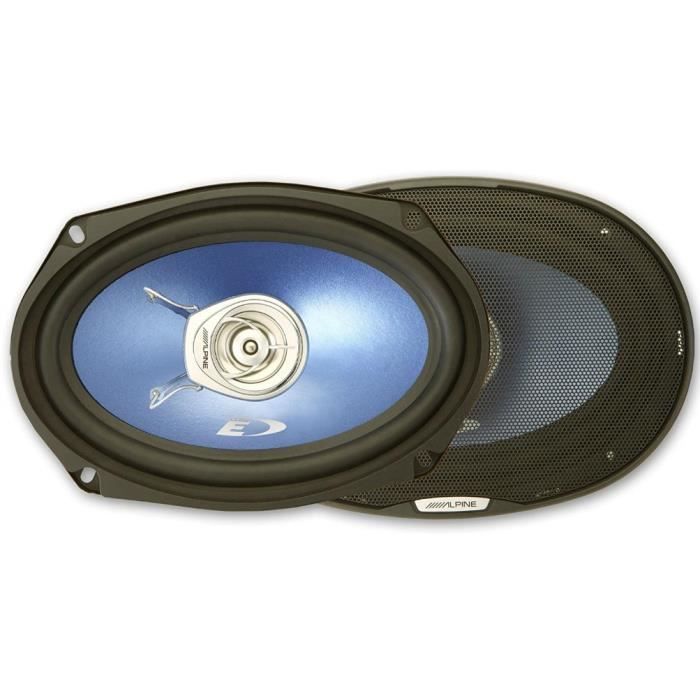 2 ALPINE SXE-69C2 haut-parleurs coaxiaux 2 voies 6 -x 9- 16 x 24 cm 160 x 240 mm 45 watts rms 280 watts max 4 ohms, la paire