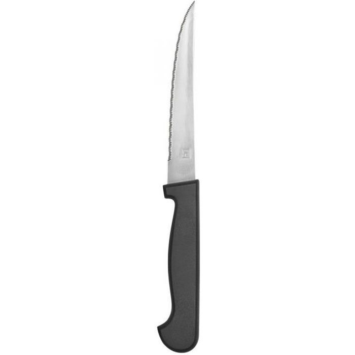 Amefa - Boite de 12 couteaux à steak 22cm NEURE Noir