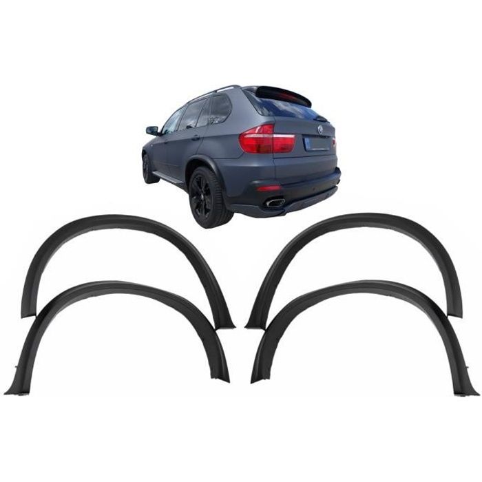 Pour BMW X5 E70 2007+ Extensions élargisseurs d'ailes Decoratifs M Sport Performance
