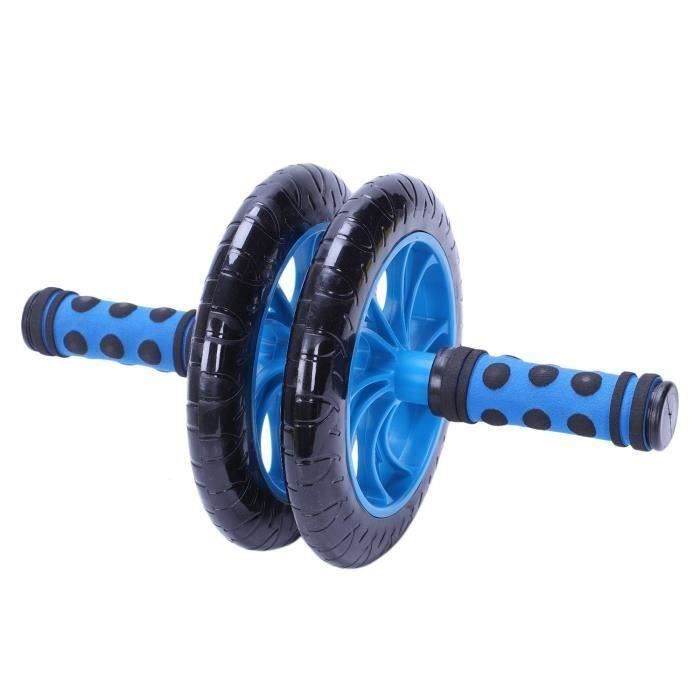 Roue Abdominale Sans Bruit de Sport Entraîneur Musculaire Rouleau Ab Gymnaste Avec Tapis de Pression Pour Machine D'Exercice Bo15239