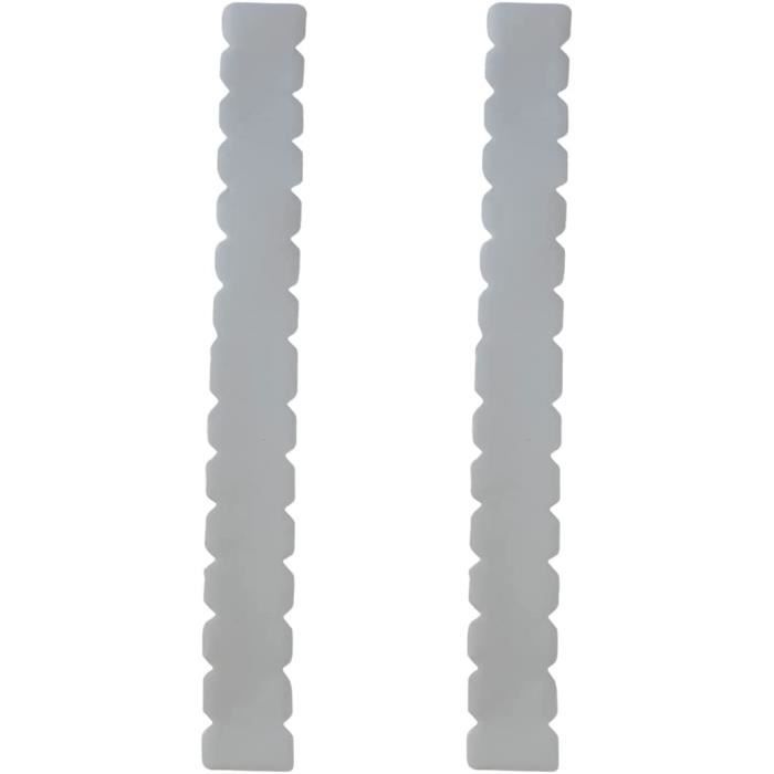 eur de raquette de padel transparent dentelé Pack de deux unités dentées + autocollant de padel eur de raquette Padel transpa