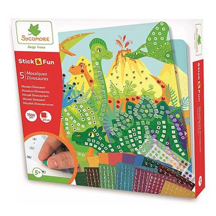 SYCOMORE -STICK’N FUN DINOSAURES