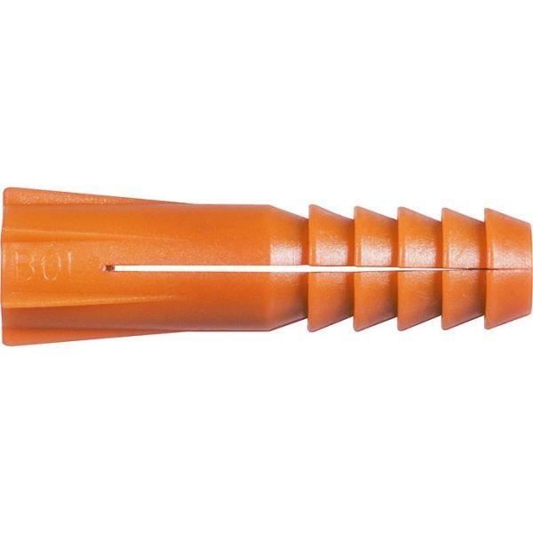 Cheville à expansion orange - Ø 6 mm -30 mm - BN - Vendu par 100 - Bol-fixations