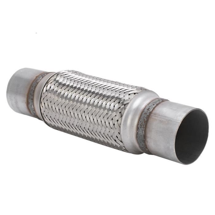 keenso tube flexible d'échappement Remplacement de réparation de filtre à particules d'acier inoxydable de tuyau flexible
