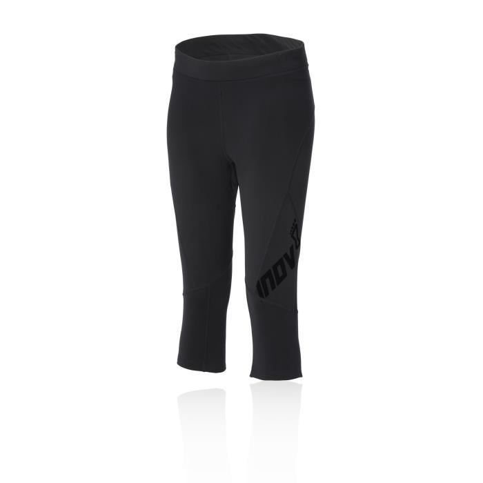 Inov-8 Race Elite Femme Capri Course À Pied Collants Noir