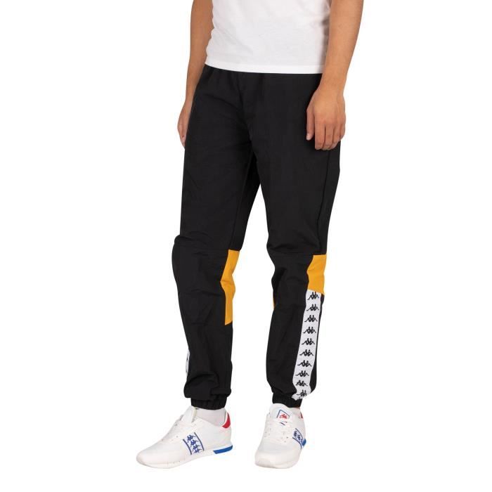 Kappa Pour des hommes 222 Banda Drako Pantalon de jogging, Noir