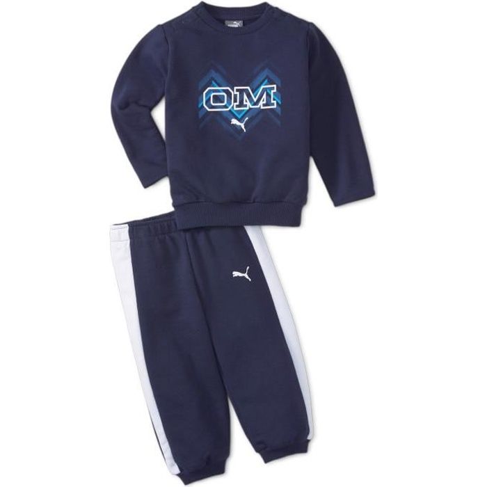 Survêtement de bébé OM Football Core - bleu/blanc - 2 ans