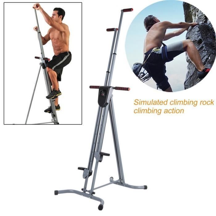 machine d'escalade verticale stepper fitness grimpeur stepper entrainement complet