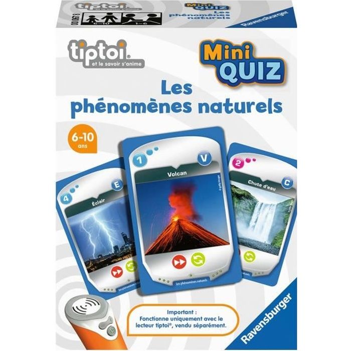 tiptoi® - Mini Quiz - Les phénomènes naturels