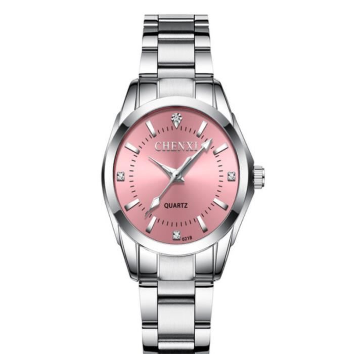 SHARPHY Montre Femme Étanche Tendance Lumineux Cadeau de Noël