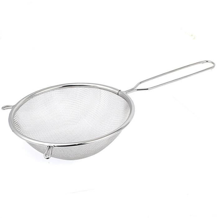 Passoire de Cuisine Passoire Tamis Tamis Maille D'Huile Tamis MéTallique 16 Cm de DiamèTre