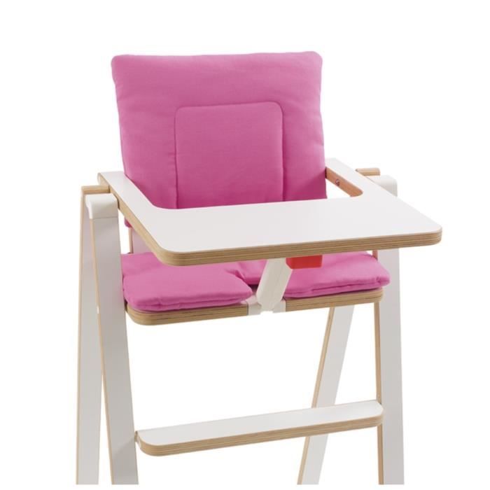 SUPAFLAT Coussin de chaise haute princess pink