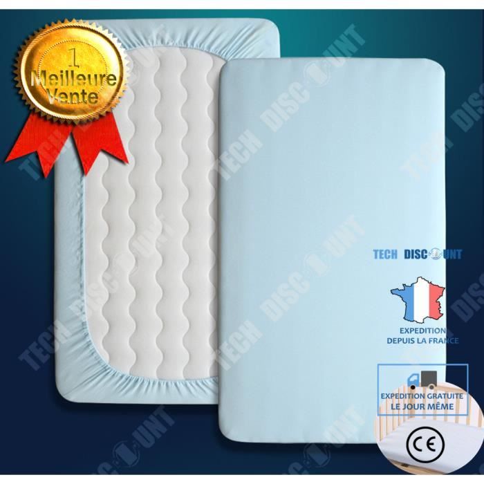 TD® matelas pour bébé adapté au bébé pour enfant aide au sommeil et à la croissance berceau doux souple résistant moelleux mobilier