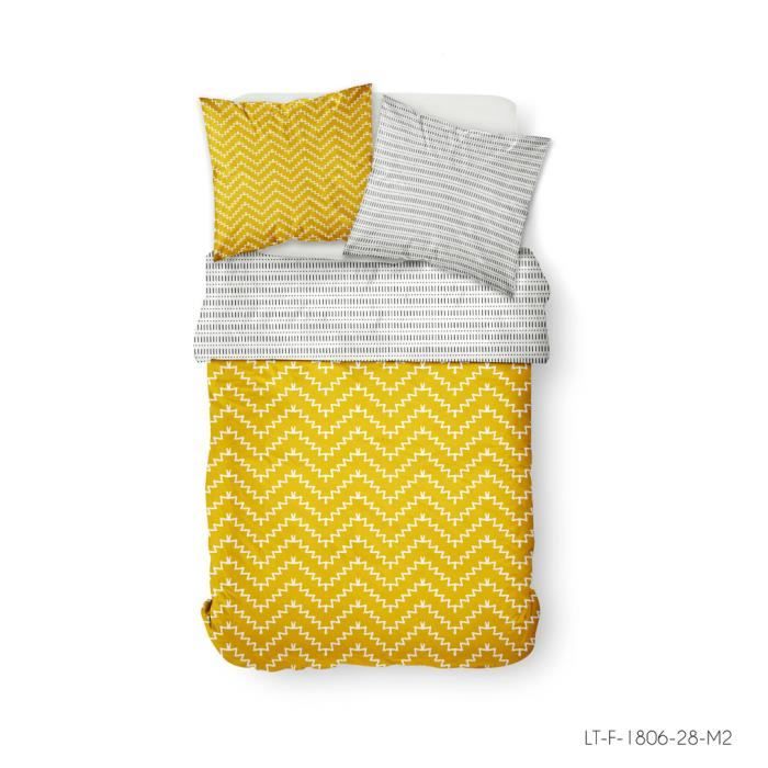 Parure de couette 100% coton 57 fils 240x220 MEAM