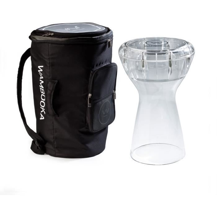 WAMBOOKA Derbouka Egyptienne Cristal avec housse de protection