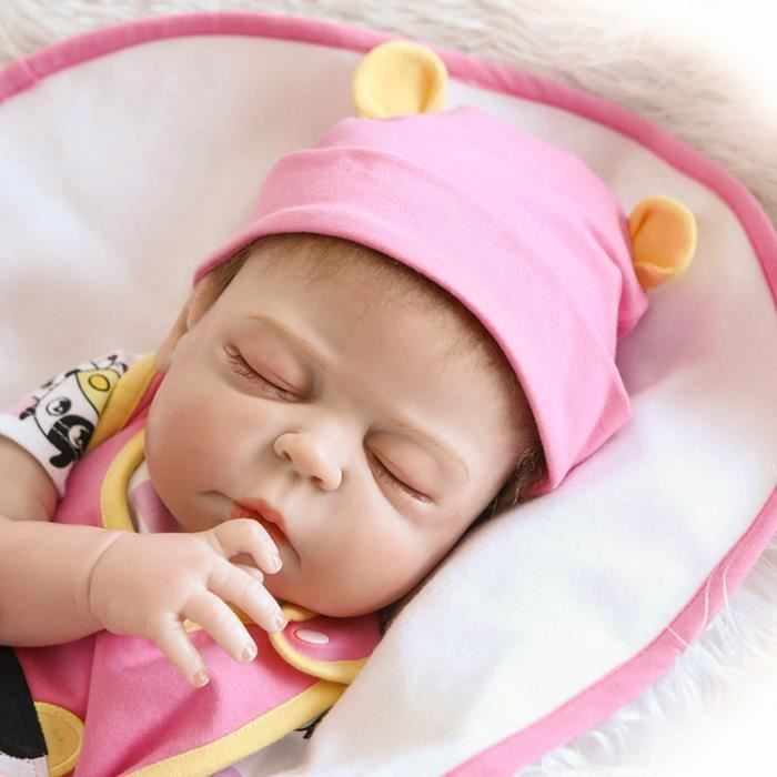 23 pouces / 57cm NPK corporel silicone reborn babies fille couchage poupées réalistes Real Bebe Brinquedos Reborn Bonecas