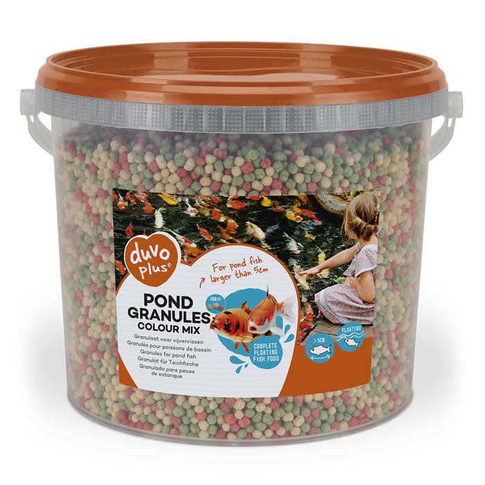 Comparer les prix de Alimentation pour poisson granules Duvoplus - 5 L