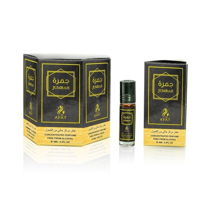 Pack de 6 Huiles Parfumées Jumrah de Ayat Perfumes –