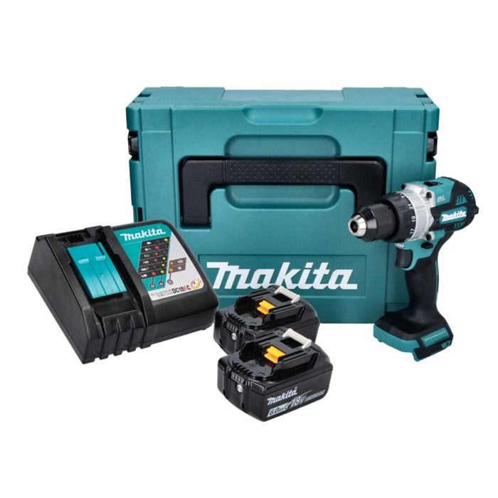 Perceuse visseuse à percussion sans fil Makita DHP 486 18V 130 Nm Brushless - vue 7