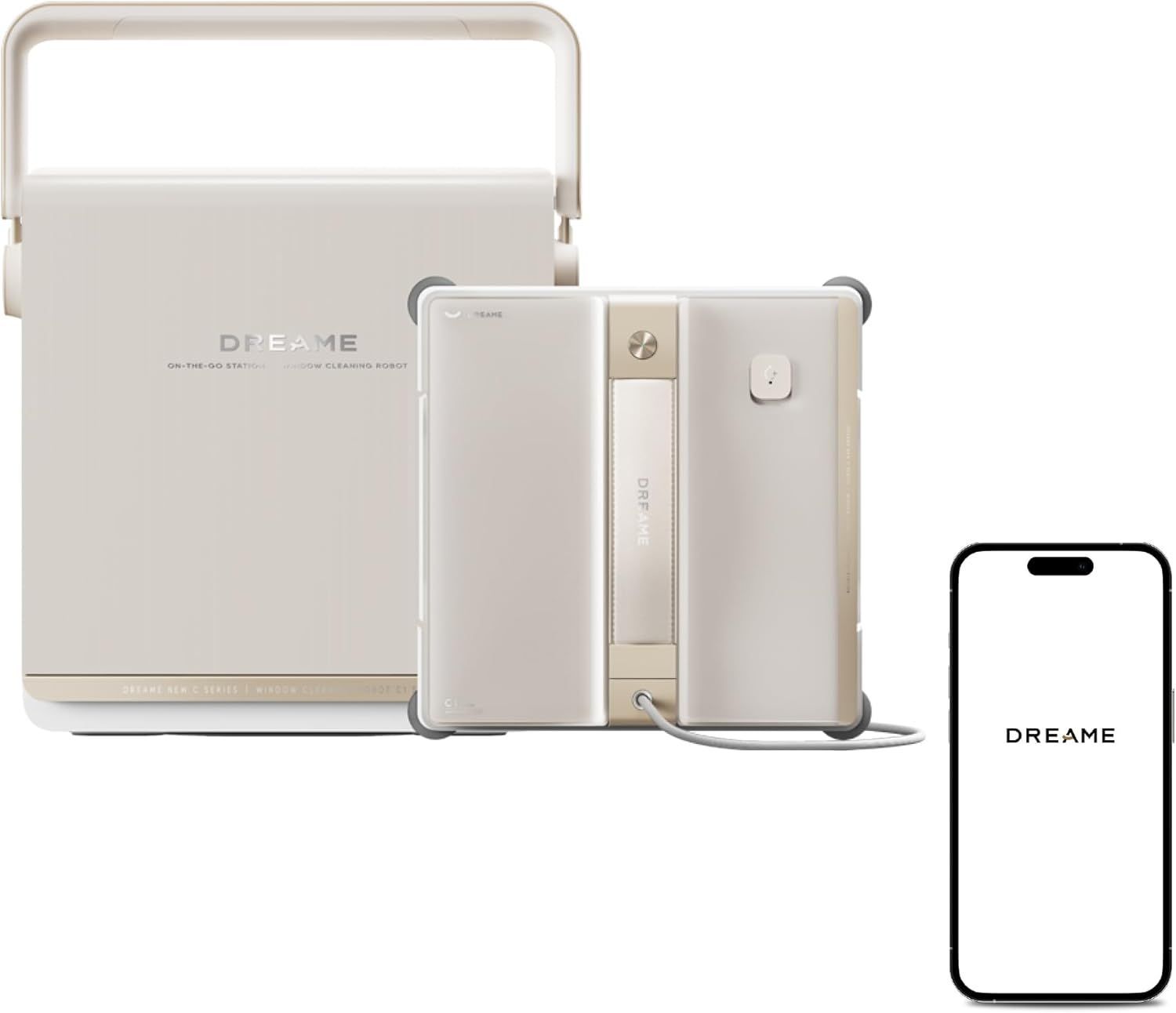 laveur de vitres Dreame robot C1 Station Aspiration de 5500 Pa Protection et Sécurité Fiables Nettoyage humide amélioré grâce Intelligent sùr fort - vue 7