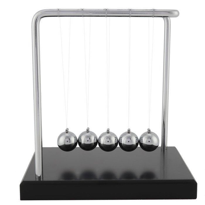 Boules déquilibre en forme de Z pour berceau de Newton puzzle de psychologie scientifique jouet de bureau à pendule YYV