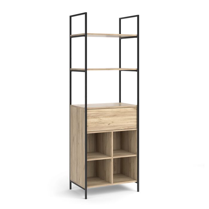 Armoire à vêtements Enya 60x180cm avec tiroir Bois Vicco 50126