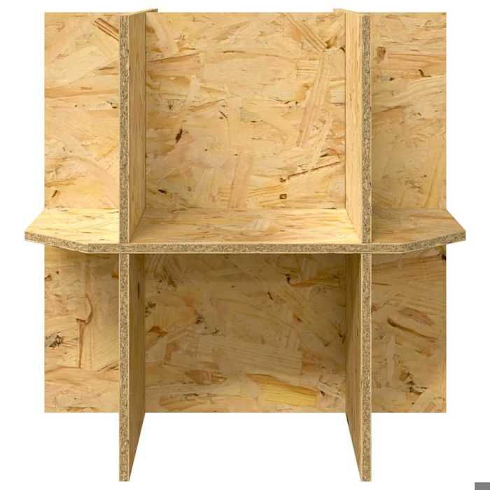 Pet®Marron Base de Terrarium Marron 50 x 50 x 50 cm OSB 7_2100816