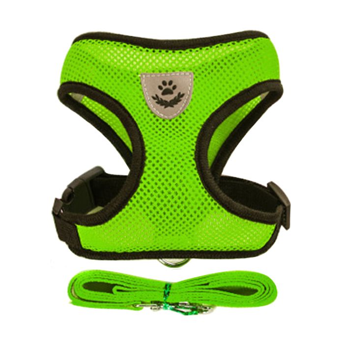 Harnais réglable pour chat - Phoesky - Veste en maille de polyester - Taille S (1 5-2 5 kg) - Buste 34 cm