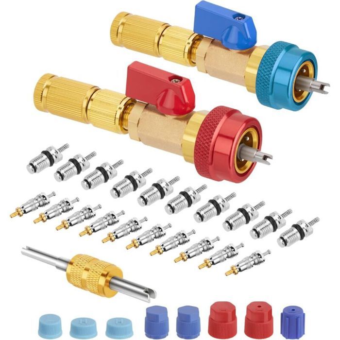Kit doutils de démontage de valve de climatisation - MHY® - Extracteur dobus de valve R134A