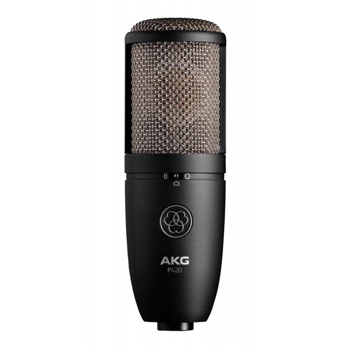 Microphone de studio AKG P420 Avec fil Mini XLR 3 pin 20 20000 Hz 530 g