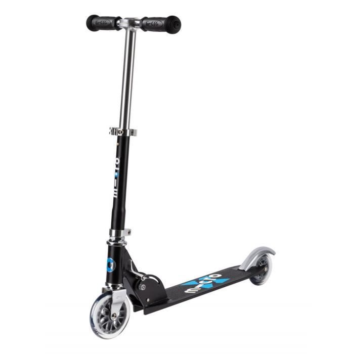 MICRO Trottinette pliable Enfant &ndash; Light Noir