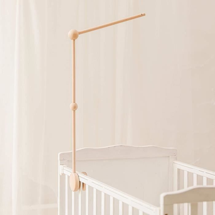 1pc support mobile en bois cadre mobile bébé support de mobile pour table à langer  mobile clochettes et jouets suspendus (à l[A15] - Cdiscount Puériculture &  Eveil bébé