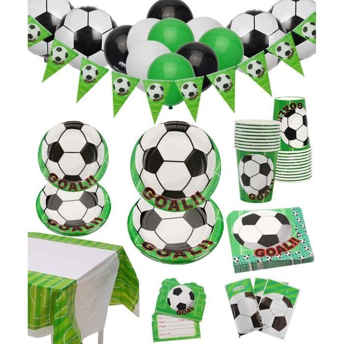 Décorations de fête de football - Trophée de grande taille de 61 cm et 5  ballons en aluminium de 45,7 cm - Fournitures de fête[93] - Cdiscount Maison